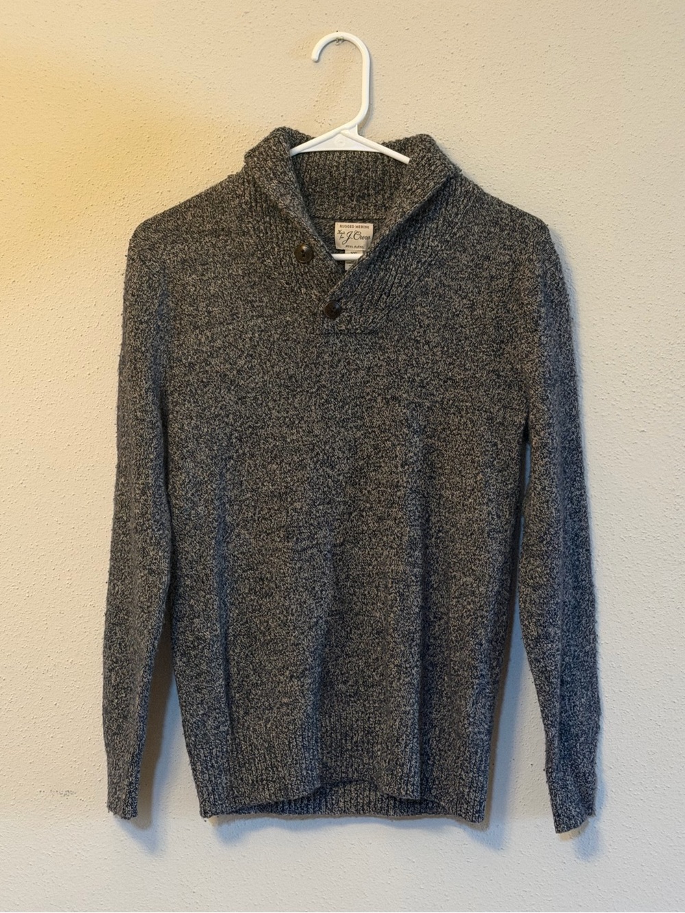 J.Crew Rugged Wool Blend Sweater
